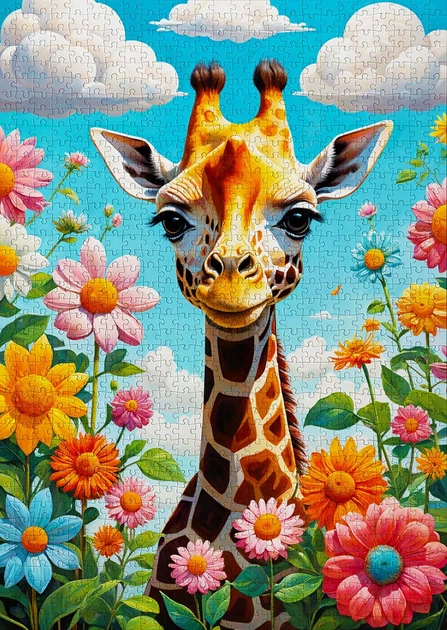 Пазл Милый жираф - Cute Giraffe (Enjoy-2151) - изображение 5