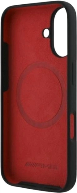 Панель AMG Checkered Flag Pattern MagSafe для Apple iPhone 16 Black (AMHMP16S2SCFR) - зображення 7