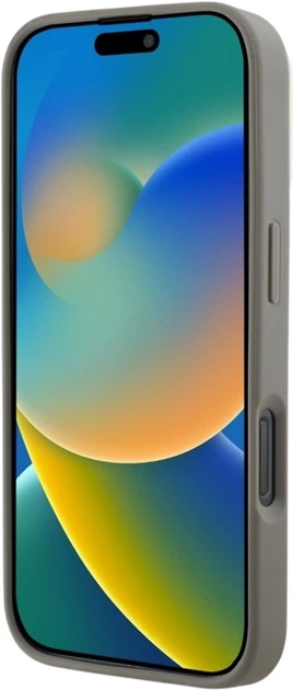 Etui DKNY Checkered Pattern Magsafe do Apple iPhone 16 Pro Max Beige (DKHMP16XPCPVSLE) - obraz 5