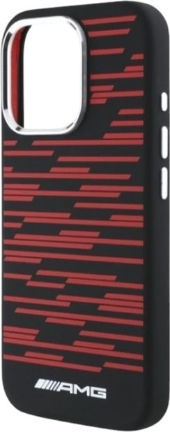 Панель AMG Silicone Graphics MagSafe для Apple iPhone 16 Pro Black (AMHMP16L24SSRRK) - зображення 6