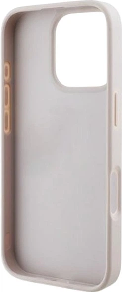 Панель Guess 4G Bottom Stripe для Apple iPhone 16 Pro Max Pink (GUHCP16XG4GLPI) - зображення 7