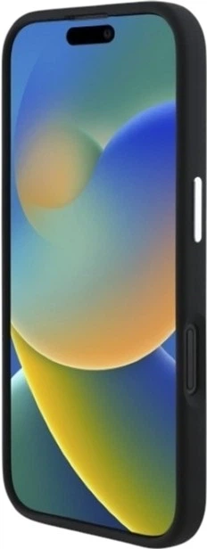 Etui Mercedes-Benz Silicone Blue Stripe MagSafe do Apple iPhone 16 Black (MEHMP16S23SUMBK) - obraz 5