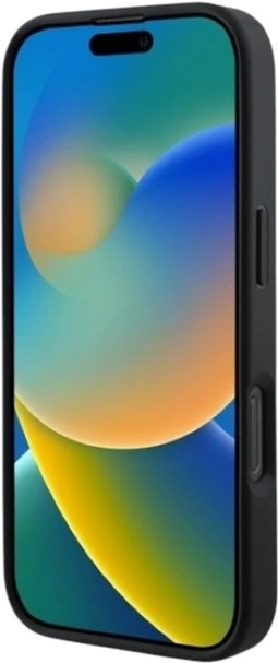 Панель Guess 4G Ring Classic Logo MagSafe для Apple iPhone 16 Pro Black (GUHMP16LG4GFRK) - зображення 5