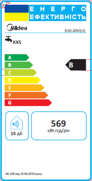 Водонагреватель MIDEA D10-20VI(U) - изображение 5