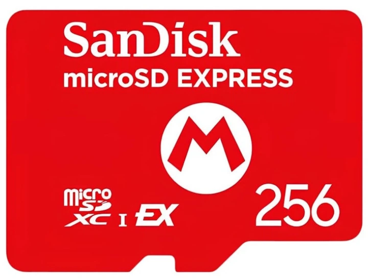 Карта пам'яті Nintendo Switch 2 microSD Express Super Mario