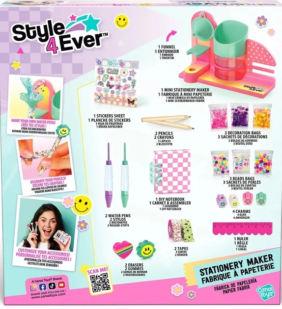 Набір для дитячої творчості Canal Toys Style 4 Ever Mini Stationery Maker (3555801288401) - зображення 2
