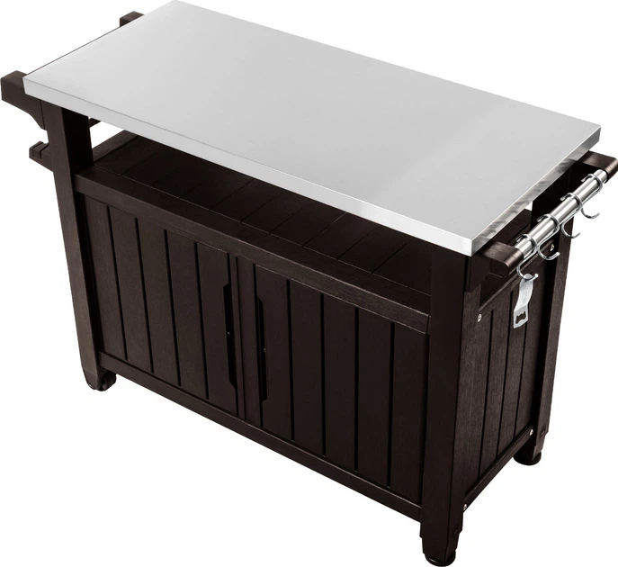Стіл-буфет садовий для барбекю Keter Unity XL 134 x 88 см (230409) - зображення 2
