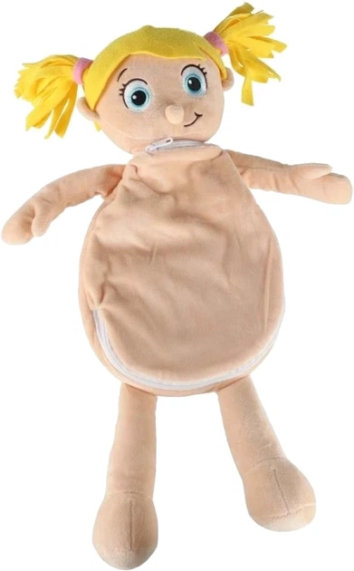 Лялька м'яка KIK Вивчення анатомії Дівчинка (5903039769083) - зображення 2