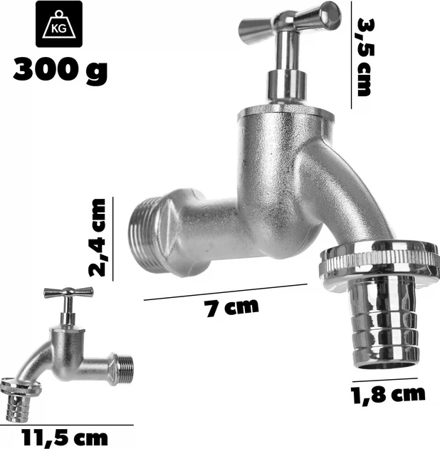 Садовий кран Kadax Rolfo 3/4" (K10830) - зображення 7