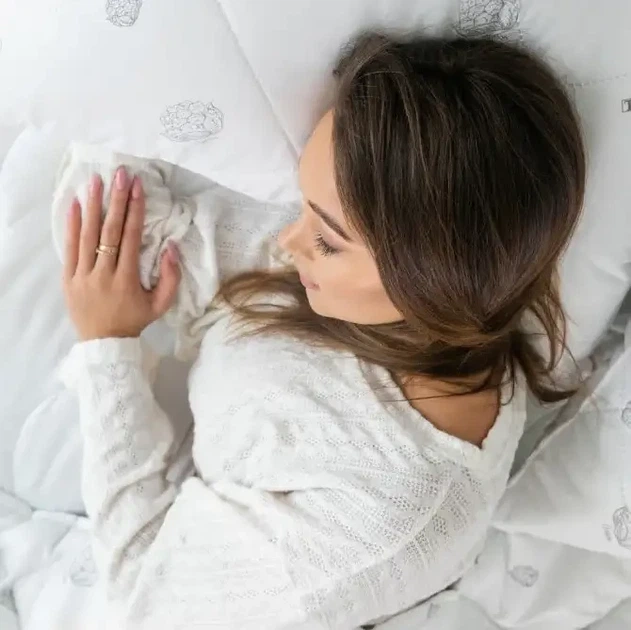 Ковдра бавовняна ТЕП DREAM COTTON 150×210 см півтораспальна літня антиалергенна бавовняне волокно 150 г/м² мікрофібра - зображення 4