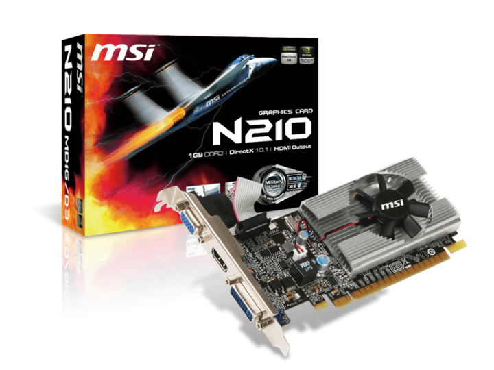Відеокарта MSI N210-MD1G/D3 - изображение 5