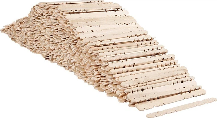 Zestaw patyczków konstrukcyjnych Creativ Company 1000 szt. (5712854313445) - obraz 2