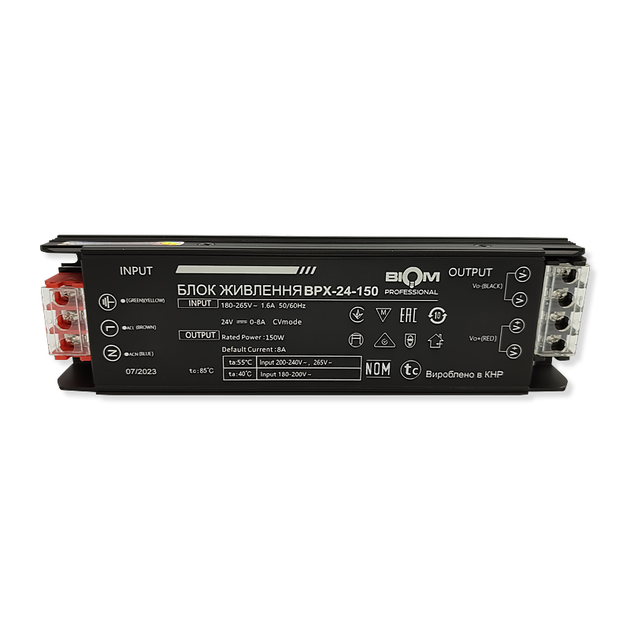 Блок питания BIOM Professional DC24 150W BPX-24-150 6А - изображение 2