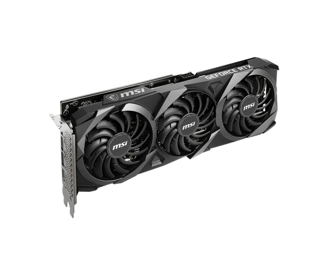Видеокарта MSI GeForce RTX 3060 Ti VENTUS 3X 8G OC LHR - изображение 2