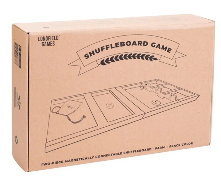 Gra planszowa Longfield Bilard Holenderski Shuffleboard 340660 (8716096018363) - obraz 1