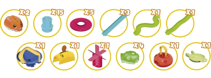 Ігровий набір Jumbo Гонки кроликів 1110100372 (8721017600206) - зображення 3