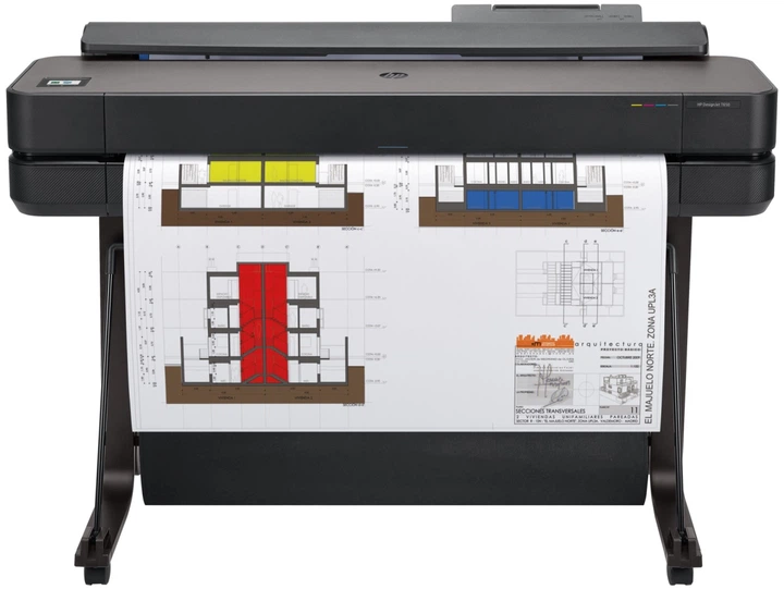 Ploter HP DesignJet T650 36" (0198701027911) - obraz 1