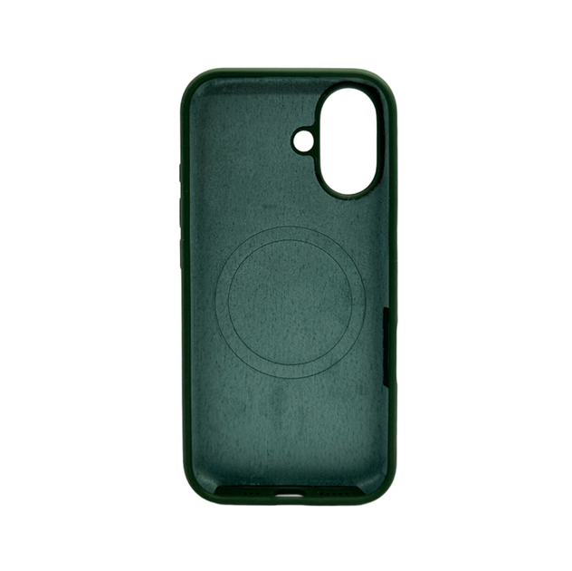 Защитный чехол-накладка Cosmic Silicone Case Magnetic для Apple iPhone 17 Atrovirens (SilMag17-54) - изображение 2