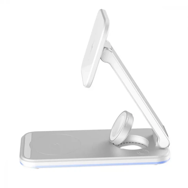 Бездротовий Зарядний Пристрій Proove Energy Fold 3-in-1 white (WSEF15010002) - Фото 5 Бездротовий Зарядний Пристрій Proove Energy Fold 3-in-1 white (WSEF15010002) - зображення 5
