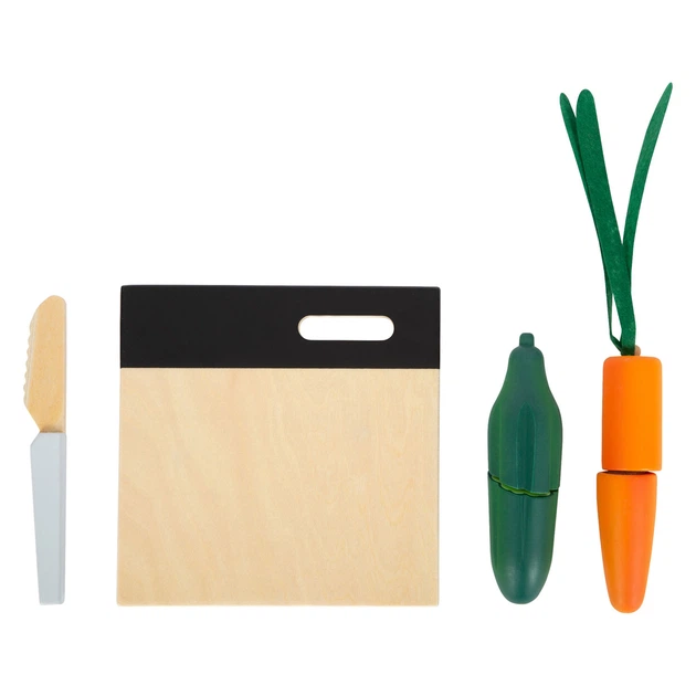 Zestaw do zabawy Small Foot obiadowy do cięcia 24 elementy 5410752 (4020972123312) - obraz 9