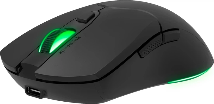 Mysz Speedlink Velox Rechargeable RGB Gaming Mouse Bezprzewodowa Czarna (4027301846935) - obraz 2