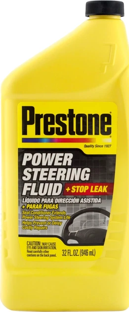 Рідина для гідропідсилювача керма з герметиком PRESTONE Power Steering Fluid + Stop Leak 946 мл (5907629226253) - зображення 1