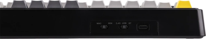Klawiatura bezprzewodowa Ajazz AK980 Gift Switch V2 Wireless/USB Black-Grey (AK980-V2-G-BGY) - obraz 7