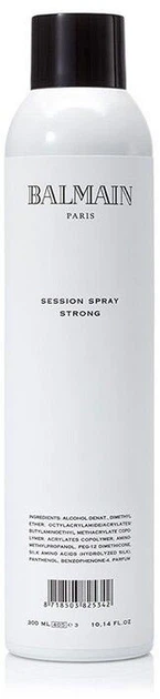 Лак для волосся Balmain Session Spray Сильна фіксація 300 мл (8718503824222) (955555913591929) - Уцінка - зображення 1