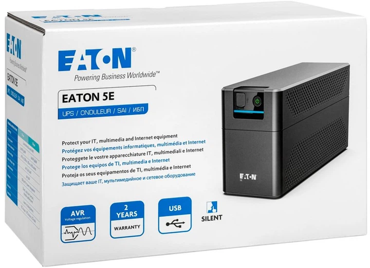 UPS Eaton 5E Gen2 5E700UF 360 W/700 VA (5E700UF) - obraz 4