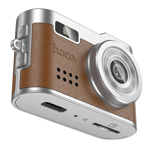 Фотокамера HOCO DV210 Mini digital camera Brown - Фото 1 Фотокамера HOCO DV210 Mini digital camera Brown - изображение 1