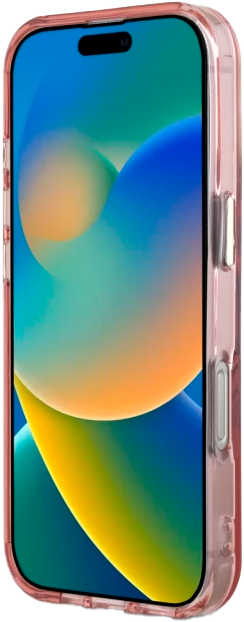 Etui Guess IML Metal Mountain Logo MagSafe do Apple iPhone 16 Pro Max Pink (3666339434144) - obraz 5