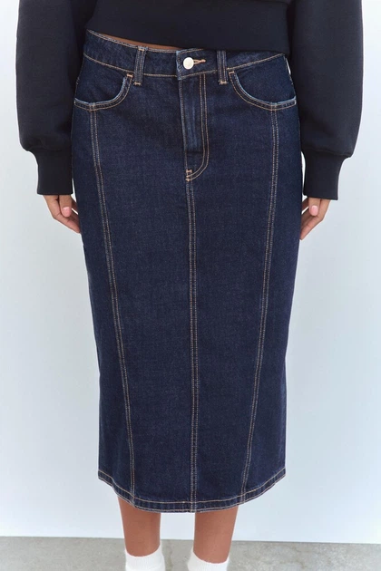 Джинсовая юбка Zara 8727/290 L - изображение 3