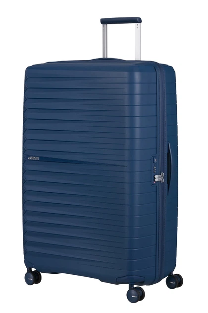 Валіза 83 См American Tourister FASTFORWARD NAVY BLUE 83x55x33(36