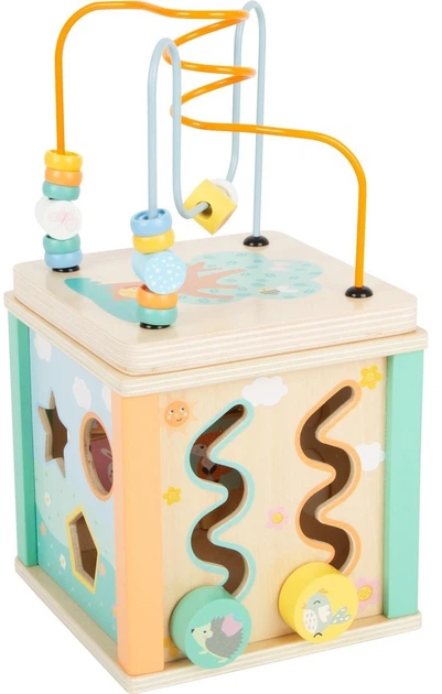 Сортер Small Foot зі спіраллю для розвитку моторики Пастельний (11724) (4020972117243) - зображення 5