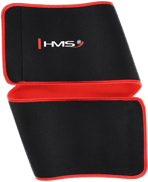 Pas na brzuch wyszczuplający HMS BR163 Czarno - czerwony (5907695588514) - obraz 5