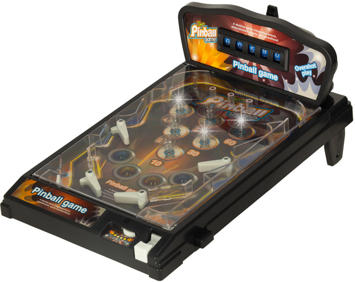 Настільна гра Ikonka  Пінбол фліпер зі світлом і музикою (5903039752764) - зображення 3