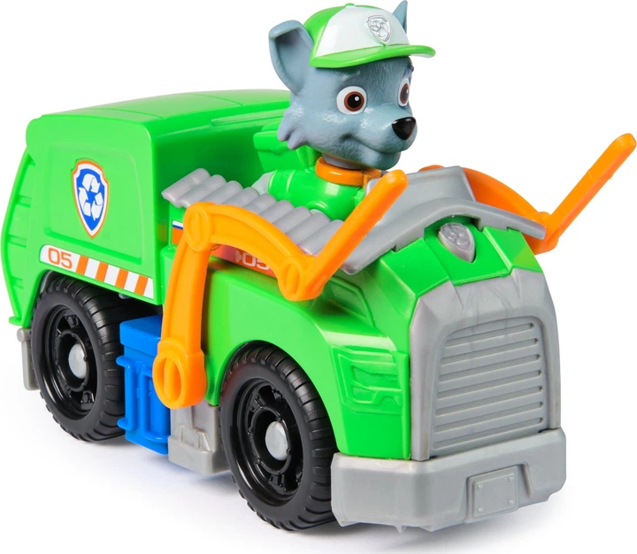 Samochód Spin Master Paw Patrol Basic Vehicle Rocky z figurką (0778988507506) - obraz 5
