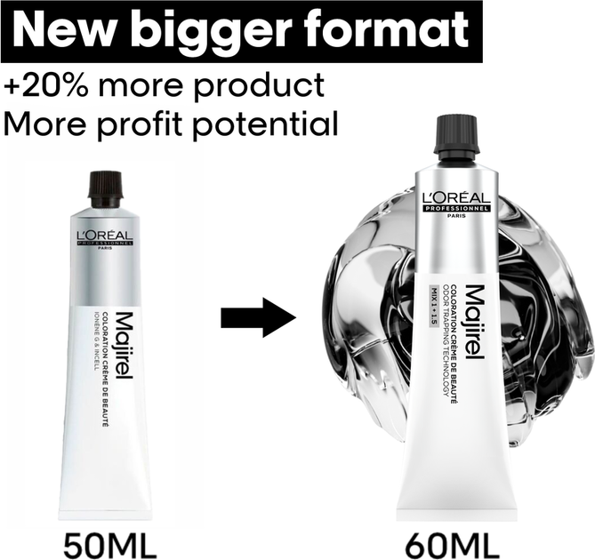 Farba do włosów L'Oreal Professionnel Majirel 4.56 Mahoń czerwono-brązowy 60 ml (3474637284589) - obraz 11