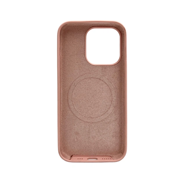 Чохол для смартфона Cosmic Silicone Case Magnetic for Apple iPhone 14 Pro Max 19,Pink Sand (SilMag14PM-19) - Фото 3 Чохол для смартфона Cosmic Silicone Case Magnetic for Apple iPhone 14 Pro Max 19,Pink Sand (SilMag14PM-19) - изображение 3
