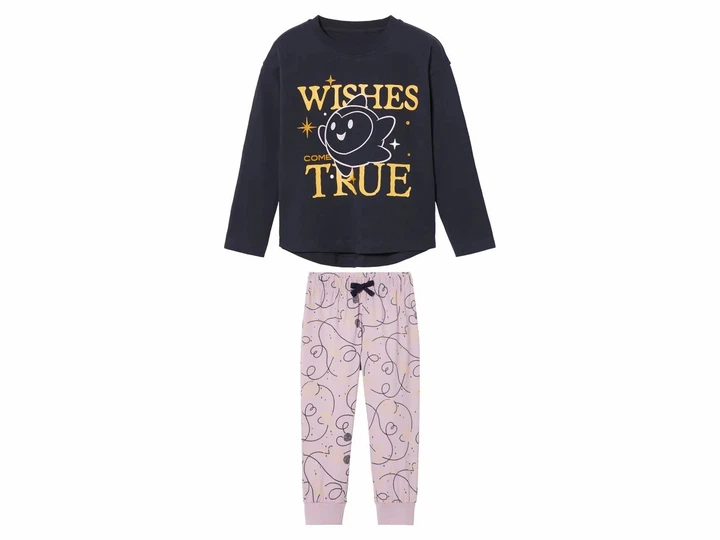 Піжама (лонгслів і штани) для дівчинки Disney Wish 458542 098-104 см (2-4 years) Різнобарвний - Фото 1 Піжама (лонгслів і штани) для дівчинки Disney Wish 458542 098-104 см (2-4 years) Різнобарвний - зображення 1