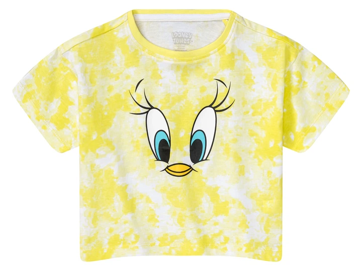 Футболка набор 2шт. укороченные для девочки Disney Looney Tunes 437732-1 110-116 см (4-6 years) Комбинированный - Фото 2 Футболка набор 2шт. укороченные для девочки Disney Looney Tunes 437732-1 110-116 см (4-6 years) Комбинированный - изображение 2