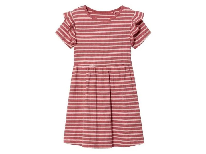 Платье в рубчик для девочки Lupilu LYCRA® 476163 110-116 см (4-6 years) Розовый - Фото 1 Платье в рубчик для девочки Lupilu LYCRA® 476163 110-116 см (4-6 years) Розовый - изображение 1