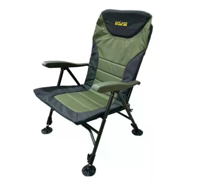 Кресло рыболовное карповое Eclipse Comfort XL 1010, эргономичное, складное, с подлокотниками и наклонной спинкой, вес 7 кг, до 170 кг - изображение 2