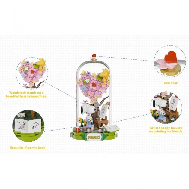 Конструктор Pantasy Snoopy - Art Мир (85018) (7877) - изображение 2