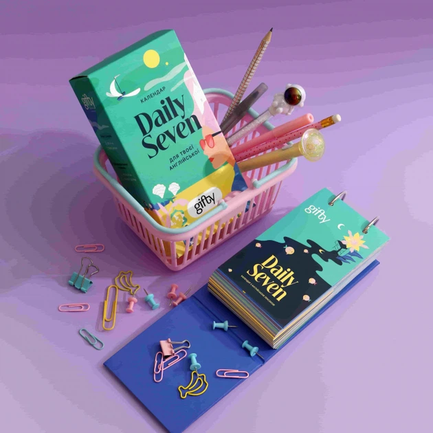 Настольный календарь для изучения английского «Daily Seven» - изображение 2