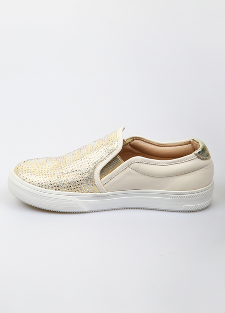 Слипоны Foletti Kids 37 Светло-бежевый (BEV-S-31-Light-beige) - Фото 3 Слипоны Foletti Kids 37 Светло-бежевый (BEV-S-31-Light-beige) - изображение 3