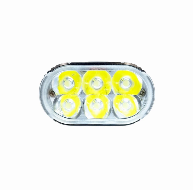 Велосипедна фара передня West Biking YP0701417 1500 Lm 6 Led чорний (G0001993) - зображення 4