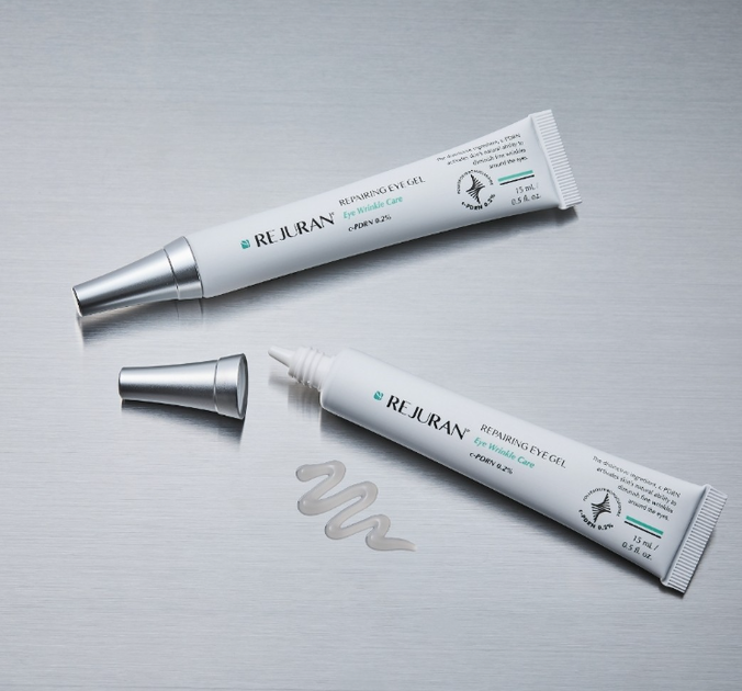 Rejuran Repairing Eye Gel 15 мл — відновлювальний гель для шкіри навколо очей з c-PDRN, гіалуроновою кислотою та пептидами - зображення 3