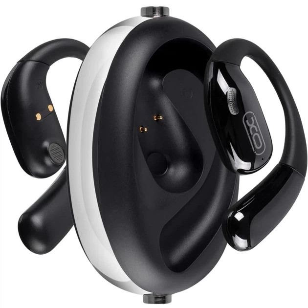 Навушники XO G36 Open Ear TWS Bluetooth 5.3, бездротові, з кліпсою, до 35 год роботи, водозахист, чорні - зображення 5