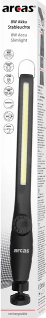Ліхтар акумуляторний Arcas 8 Вт 4000 K 400 лм IP56 (ARC Luk 8369) - зображення 2